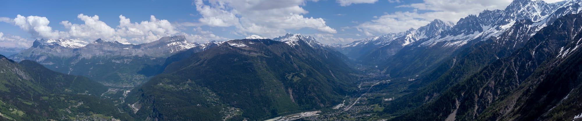 Massif du Faucigny, Aiguilles Rouges et Vallée de Chamonix - le 1er Juin 2023