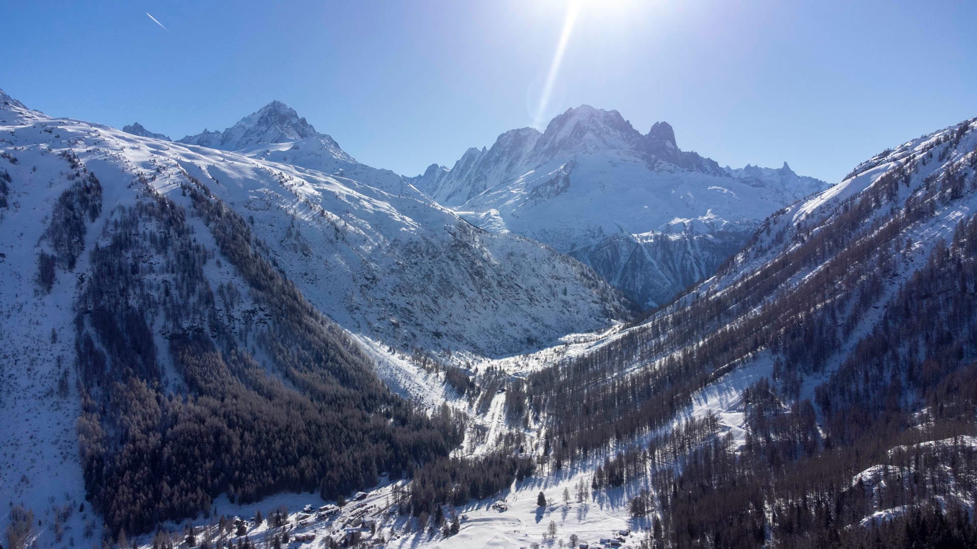 Aiguille Verte, Col des Montets - 6 Février 2023